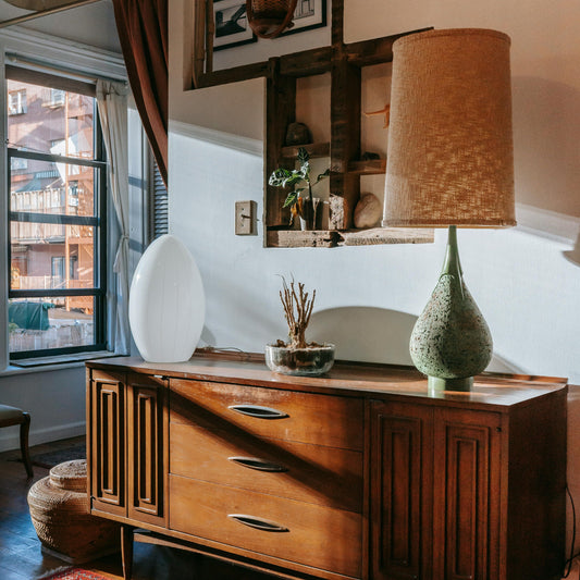 Bohemian Black Wood & Metal Buffet